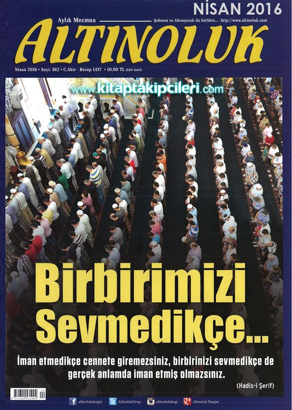 Altınoluk Dergisi Nisan 2016