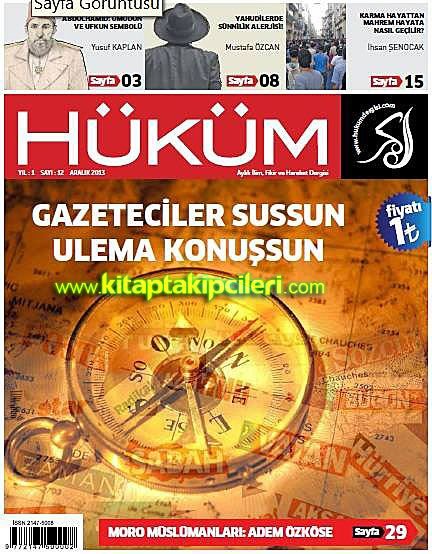 Hüküm Dergisi Aralık 2013 12. Sayı