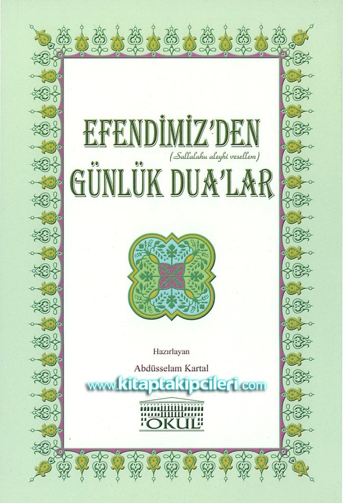 Efendimiz'den Günlük Dualar, Abdüsselam Kartal, 14x22 cm Katlanabilir KARTELA