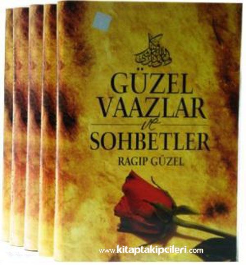 Güzel Vaazlar ve Sohbetler Ragıp Güzel Büyük Boy 5 Cilt Takım