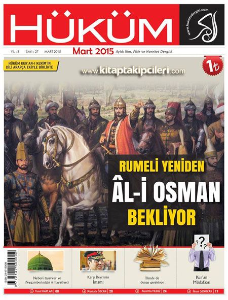 Hüküm Dergisi Mart 2015 - 27. Sayı - Arapça Ekiyle Birlikte