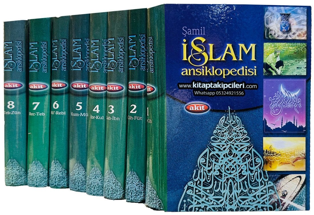 Şamil İslam Ansiklopedisi Prof. Dr. Ahmet Ağırakça, Hamdi Döndüren, Duran Kömürcü, Ömer Tellioğlu 2000 Yılı Akit Baskısı 8 Cilt 3124 Sayfa KİTAPLAR 2. ELDİR