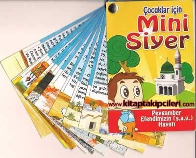 Çocuklar İçin Mini Sİyer Peygamber Efendimizin Hayatı Cep Kartela