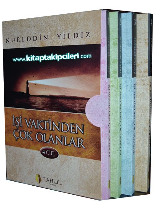 İşi Vaktinden Çok Olanlar, Nureddin Yıldız 4 Kitap Takım