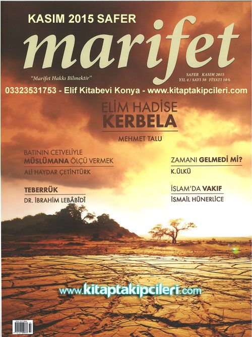 Marifet Dergisi Kasım 2015 Sayısı