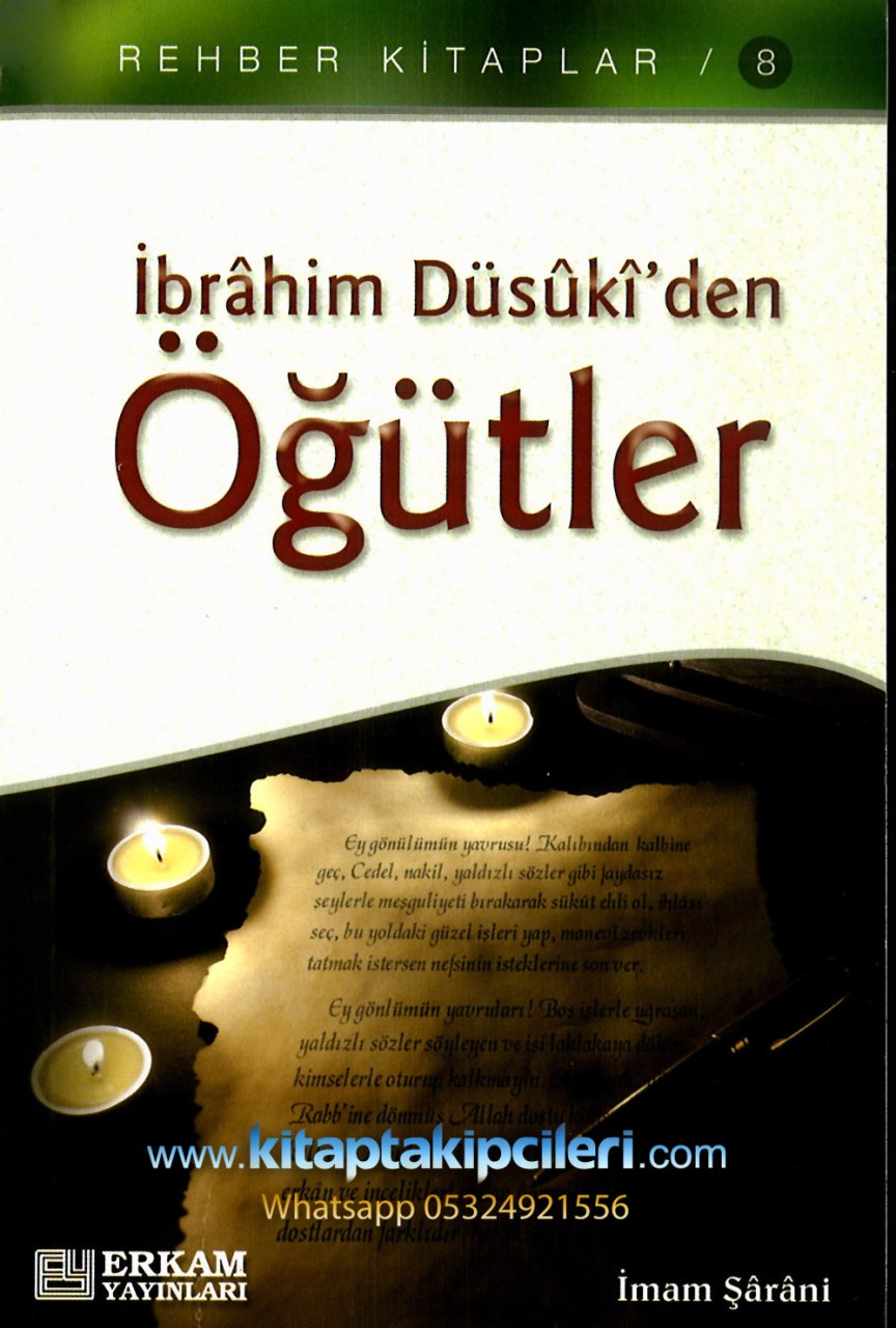İbrahim Düsukiden Öğütler, İmam Şarani, Cep Boy