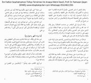İbn Fadlan Seyahatnamesi Türklerin Tarihi, Türkçe Tercümesi Ve Arapça Metni İlaveli, Prof. Dr. Ramazan Şeşen