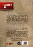 Gülşeni Raz, Türkçe Tercüme Ve Şerhi, Mahmud Şebusteri, Ahmed Avni Konuk