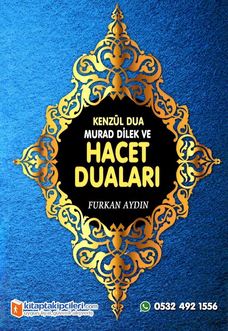 Hacet Duaları, Kenzül Dua Murad Dilek Hacet Duaları Kitabı, Furkan Aydın, Çanta Boy