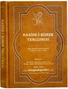 Kasidei Bürde Tercümesi Kelime Manalı, Türkçe Arapça, Ebu Abdullah El Busiri, Tercüme Afşinli Menzioğlu Ahmed Efendi, Termo Deri Cilt 112 Sayfa