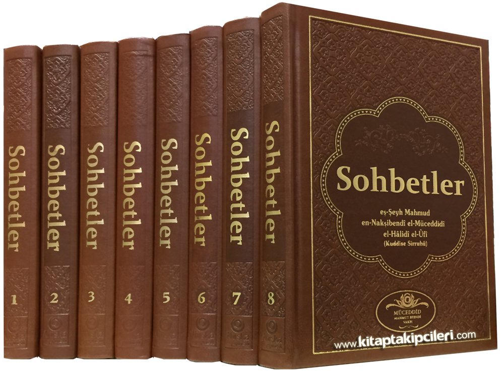 Sohbetler, Mahmut Ustaosmanoğlu Efendi Hazretleri, 8 Cilt Takım Toplam 4104 Sayfa