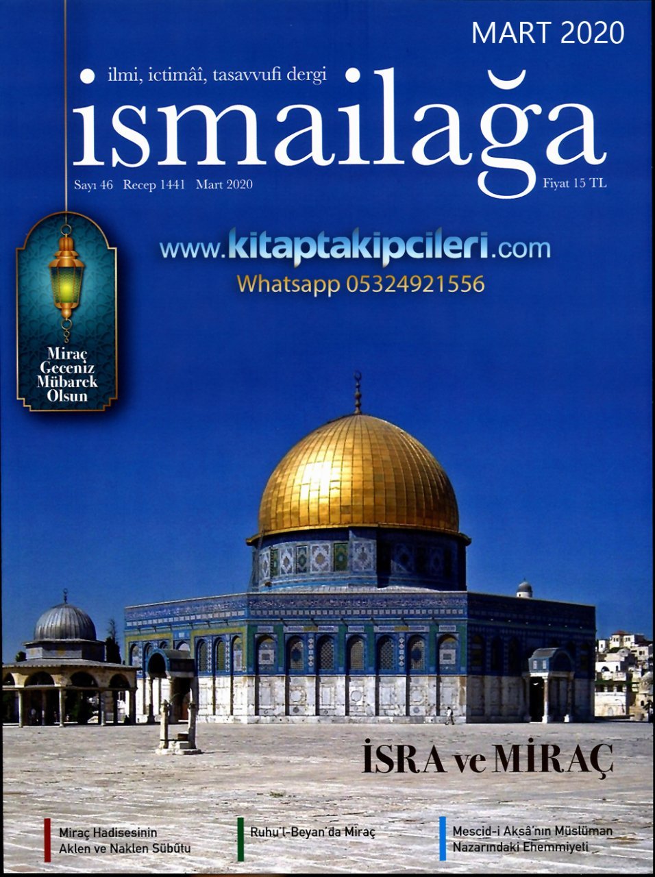 İsmailağa Dergisi Mart 2020 | İsra Ve Miraç
