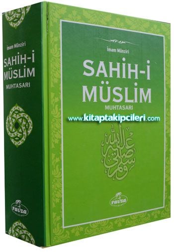Sahihi Müslim Muhtasarı ve Tercümesi Hadis-i Şerifler Büyük Boy - Ciltli