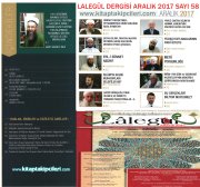 Lalegül Dergisi Aralık 2017 Sayısı, Ömürde Bir Kere de Olsa Okuyana Hüsnü Hatime Nasip Olacak Ayeti Kerimeler, Dualar, Cübbeli Ahmet Hoca