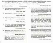 Mahmut Ustaosmanoğlu Efendi Hazretlerinin Üslubu, Muhtelif Hocaefendilerden Rivayetler, Müderris