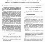 İmanın Şubeleri, İman, İbadet, Ahlak, İsmail Hakkı Bursevi, Türkçe Osmanlıca, 504 Sayfa