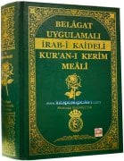 Kuranı Kerim Ve Kelime Meali, Belagat Uygulamalı Tamamı İrab Kaideli Renkli Satır Arası Mealli Kuranı Kerim, Hace Ahmet Didin, Rayiha Yayıncılık, Büyük Cami Boy 25x35 cm Ebat