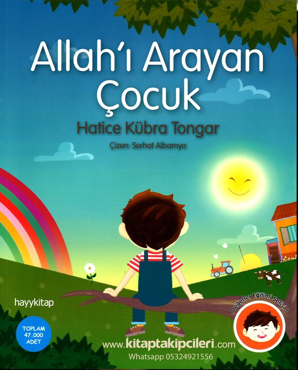 Allahı Arayan Çocuk Hatice Kübra Tongar, Kuşe Kağıt Renkli Resimli
