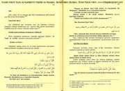 Kuranı Kerim Sure ve Ayetlerinin Fazilet ve Havassı, İsmail Hakkı Bursevi, Ömer Faruk Hilmi, Büyük Boy 2 Cilt Takım 1000 Sayfa