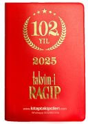 2025 Takvimi Ragıp Uluğ 102. Yıl Cep Boy Plastik Kapak, Türkiye Haritası Hediyeli Mavi Kırmızı Siyah Renk Seçenekli