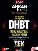DHBT AHKAM Serisi Konu Anlatımlı Hazırlık Kitabı, Lisans, Önlisans, Orta Öğretim, Diyanet Akademi, ÖSYM'nin Yeni Tarzı, Din Hizmetleri Alan Bilgisi Testi, Tek Kitap 624 Sayfa