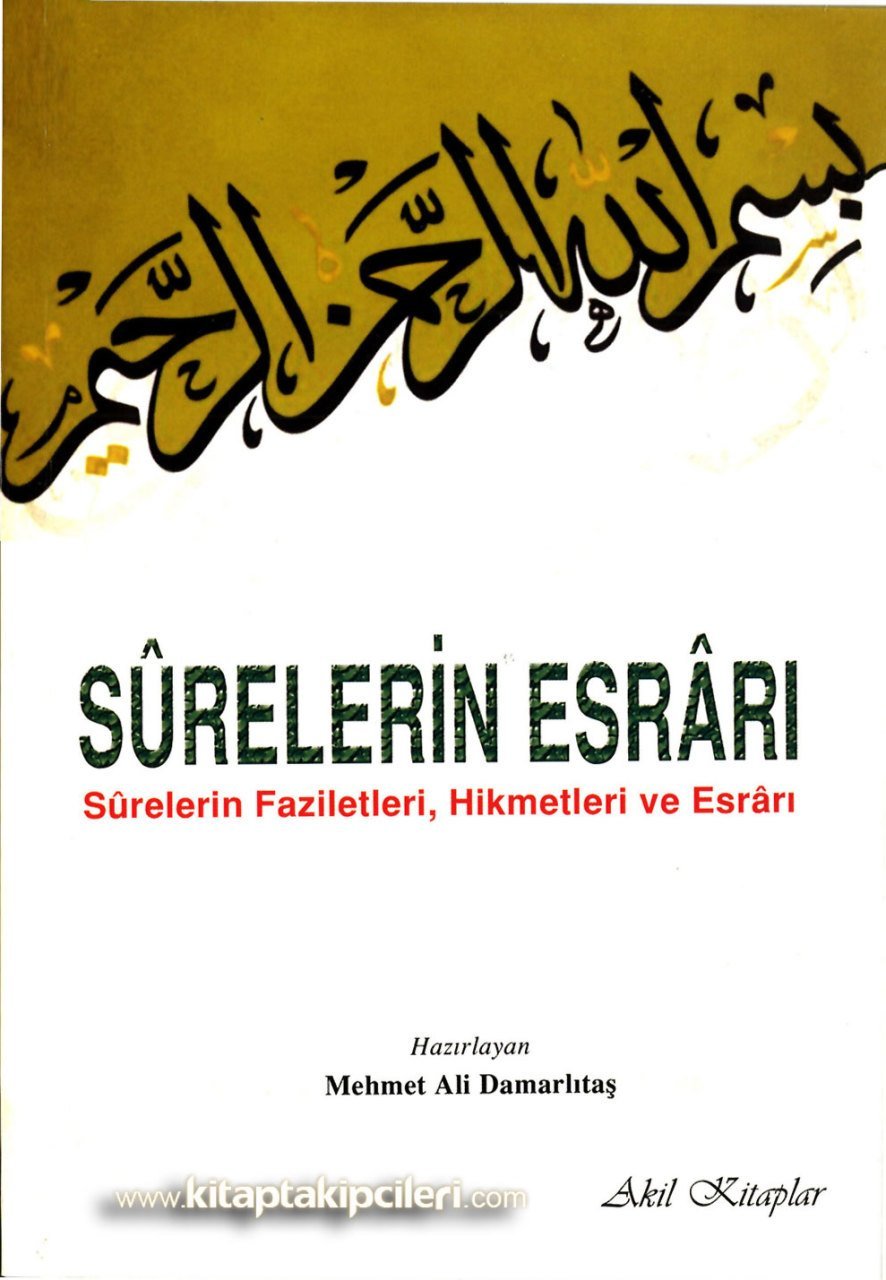 Surelerin Esrarı, Faziletleri, Hikmetleri, Mehmet Ali Damarlıtaş