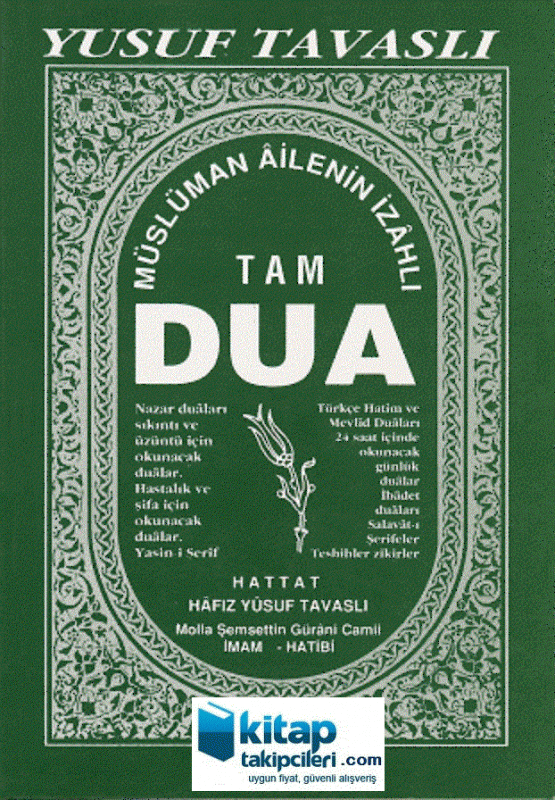 Tam Dua Kitabı Yusuf Tavaslı