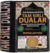 Asrın Hastalarına Yeni Bir Şifa Tam Sırlı Dualar, Feyzullah Koç, Uhud Ve Bedir Şehitleri İsimleri, Şahmeran Rızık, Vesvese, Sihir Büyü Nazar, Evradı Ezkar, Hz. Ali, Hızır A.s, Abdulkadir Geylani, Nakşibendi, Duaları, Büyük Boy 1072 Sayfa