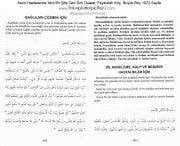 Asrın Hastalarına Yeni Bir Şifa Tam Sırlı Dualar, Feyzullah Koç, Uhud Ve Bedir Şehitleri İsimleri, Şahmeran Rızık, Vesvese, Sihir Büyü Nazar, Evradı Ezkar, Hz. Ali, Hızır A.s, Abdulkadir Geylani, Nakşibendi, Duaları, Büyük Boy 1072 Sayfa