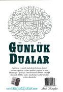 Günlük Dualar El Hizbul Azam Vel Virdül Efhan, Aliyyül Kari, TÜRKÇE