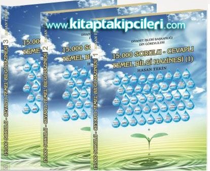 Diyanet İşleri Başkanlığı Din Görevlileri 15.000 Sorulu Cevaplı Temel Bilgi Hazinesi Sınav Hazırlık Kitabı Hasan Tekin,3 Cilt