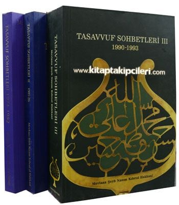 Tasavvuf Sohbetleri Mevlana Şeyh Nazım Kıbrısi El Hakkani 3 Kitap Takım