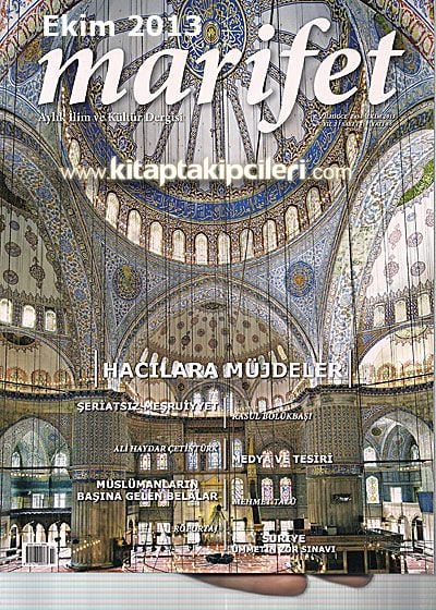 Marifet Dergisi Ekim 2013 Zilhicce Kurban Sayısı