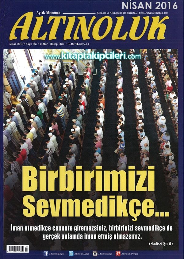 Altınoluk Dergisi Nisan 2016