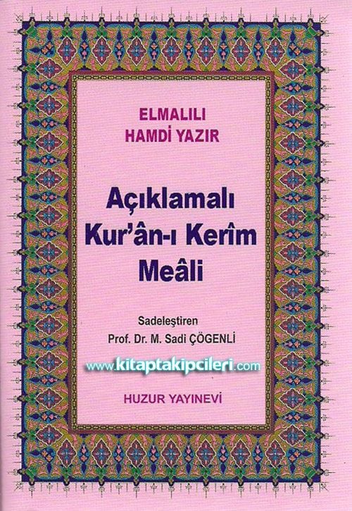 Açıklamalı Kuranı Kerim Meali, Elmalılı Hamdi Yazır - Cep Boy