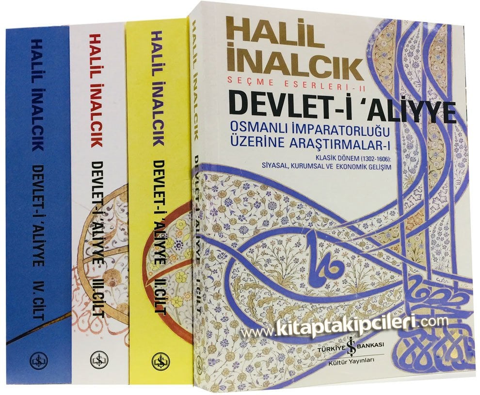 Devleti Aliyye, Osmanlı İmparatorluğu Üzerine Araştırmalar, Halil İnalcık, 1 2 3 4 Cilt Takım 1946 Sayfa