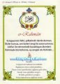 Esmaül Hüsna İle Hakka Münacat, Sadettin Kaplan Kuşe Kağıt, Ciltli