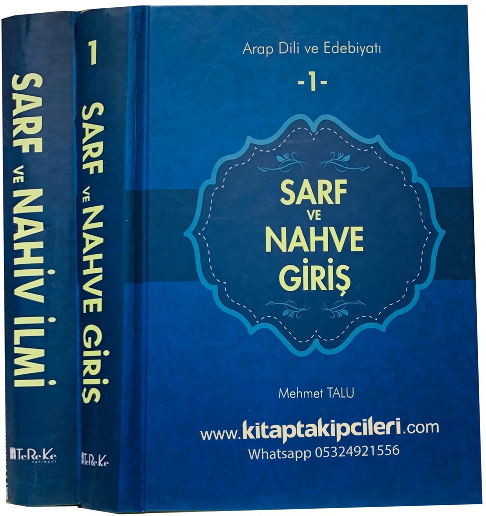 Sarf Ve Nahiv İlmi Giriş Kitapları Arap Dili ve Edebiyatı, Mehmet Talu, Şamua Kağıt, 1 2 3 Cilt 2 Kitap Toplam 1172 Sayfa