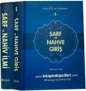 Sarf Ve Nahiv İlmi Giriş Kitapları Arap Dili ve Edebiyatı, Mehmet Talu, Şamua Kağıt, 1 2 3 Cilt 2 Kitap Toplam 1172 Sayfa