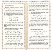 Dualar Ve Zikirler, Ediye Ezkar, Ramazanoğlu Mahmud Sami, Sert Kapak, 280 Sayfa