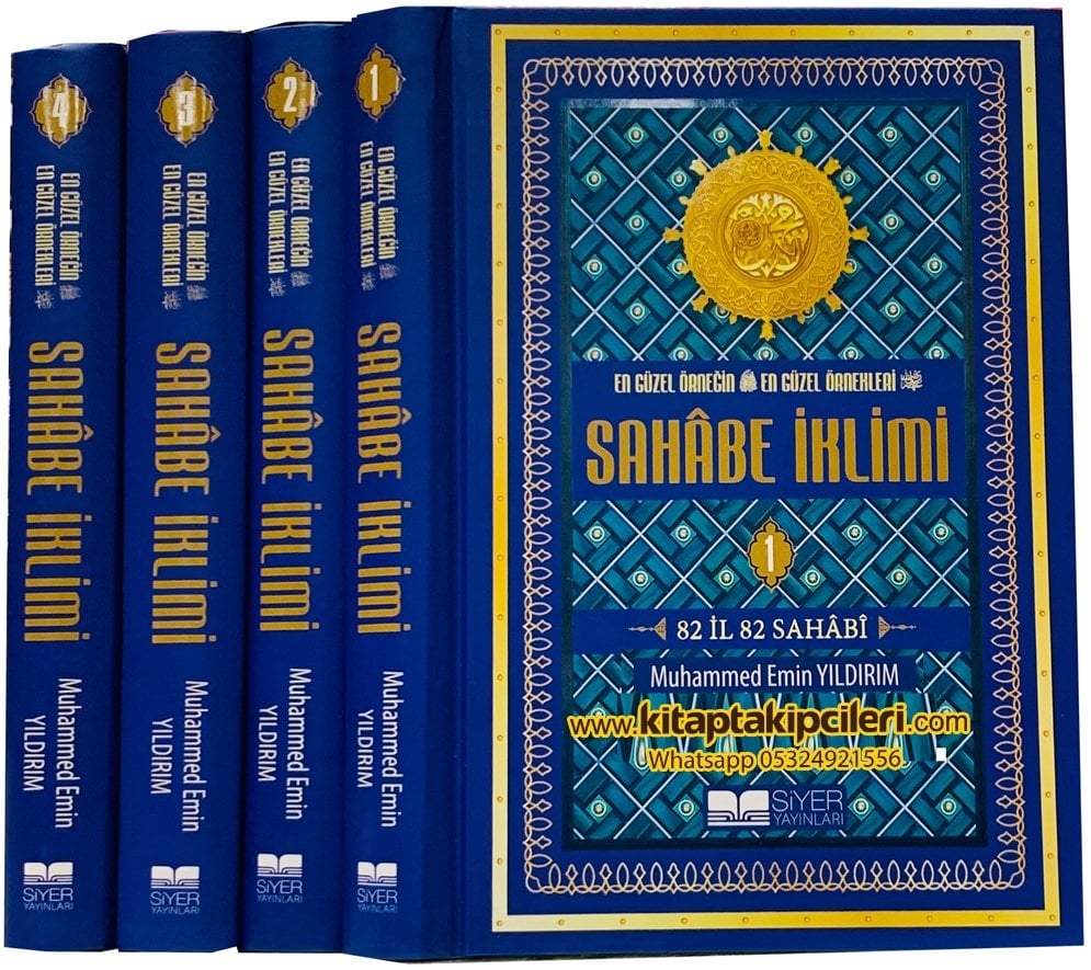 Sahabe İklimi, Muhammed Emin Yıldırım, 82 İl 82 Sahabi, En Güzel Örneğin En Güzel Örnekleri, Serisi Seti 4 Cilt Takım Toplam 2113 Sayfa