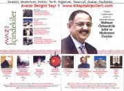 Avaze Dergisi, Medeniyet, Strateji, Tasavvuf, Dualar Faziletler, Sayı 1