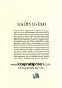 Hadis Usulü, Prof. Dr. Ahmet Yücel