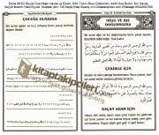 Esma 99 En Büyük Dua Kitabı Havas ve Esrarı, Sihir Tılsım Büyü Çözümleri, 4444 Dua Budur, İlmi Havas, Seyyid İbrahim Halid Eyyubi, Mustafa Varlı, 720 Sayfa