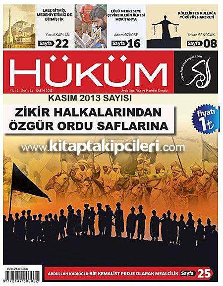 Hüküm Dergisi Kasım 2013 11. Sayı