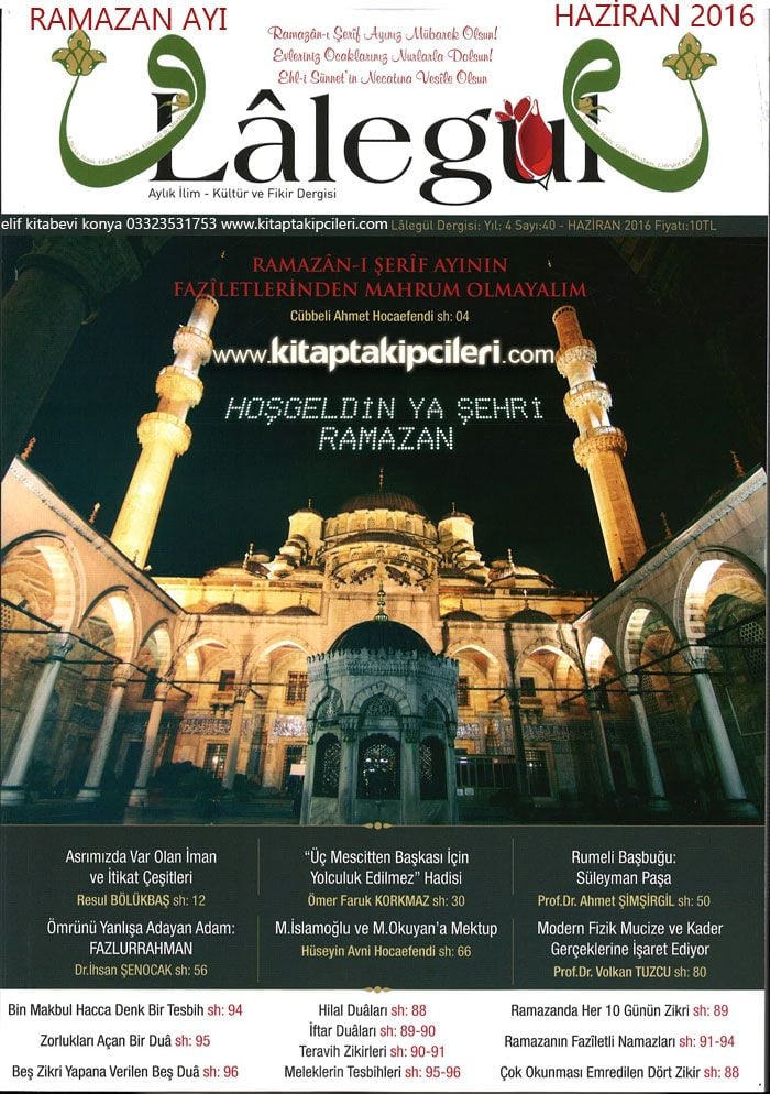 Lalegül Dergisi Haziran 2016