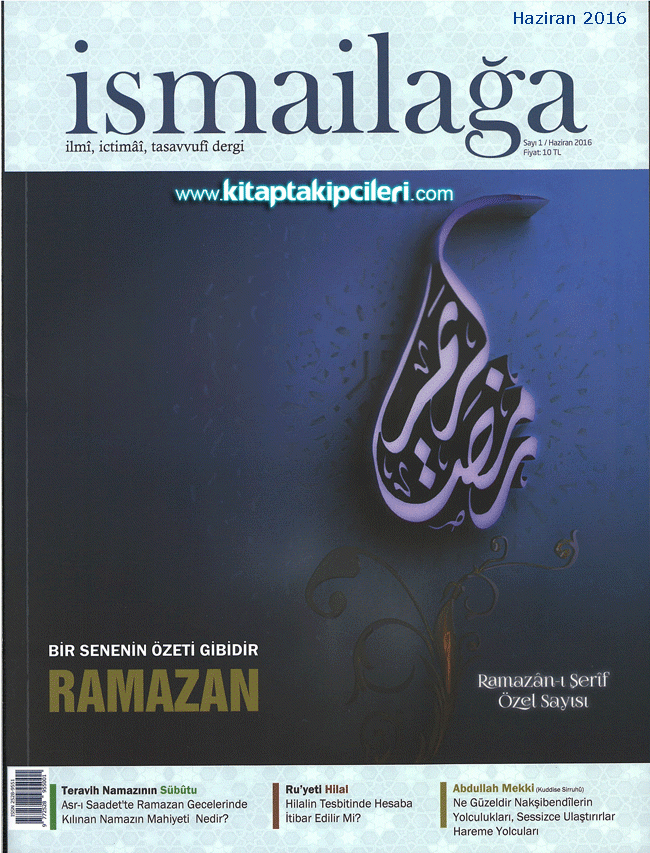 İsmailağa Dergisi Haziran 2016 Sayısı