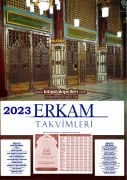 2024 Yılı Erkam Takvimi Yapraklı Duvar Takvimi Namaz Vakitleri Diyanet Uyumlu Nevşehir
