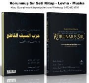 Korunmuş Sır Seti, Ahmet Rıfai Hz. Seyfi Katı Hızbul Masun Dürrü Meknun Keskin Kılıç Duası Hızbi Şerifi, Cübbeli Ahmet Hoca, Kitap, Muska, Ferman Kağıt Levha