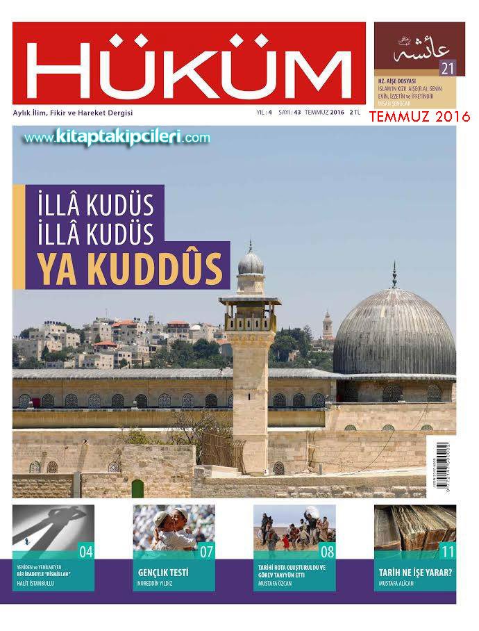 Hüküm Dergisi TEMMUZ 2016 Sayısı